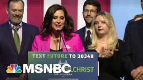 Michigan Gov. Whitmer Celebrates Re-Election