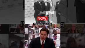 #DeSantis Flip Flop On #Covid #Vaccine