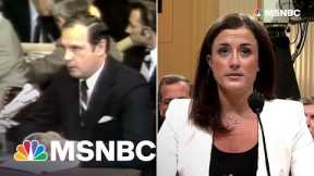 To Defy Trump World, Transcript Shows Cassidy Hutchinson Draw Courage From History
