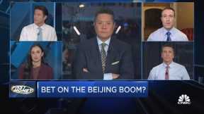 KWEB shares climb higher as there seems to be a bet on the Beijing boom