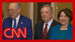 Hear Democrats react to Sen. Sinema leaving the party