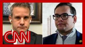 George Santos came after ex-GOP congressman on Twitter. See his response