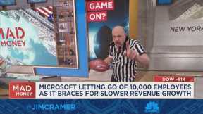 Jim Cramer says market is in a period of consolidation, getting rid of 'weak-handed investors'