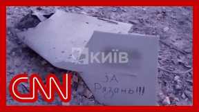 Russian drone barrage taken out by Ukrainian defense forces