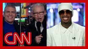Andy Cohen asks Nick Cannon about 'single-handedly repopulating the Earth'. Hear his response