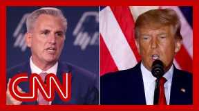 Trump tells far-right GOP to vote for McCarthy and avoid embarrassment