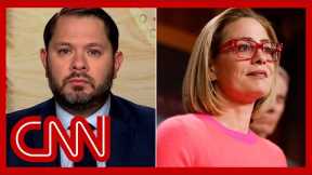 Democrat admits he is putting party in 'sticky situation' with race against Sinema