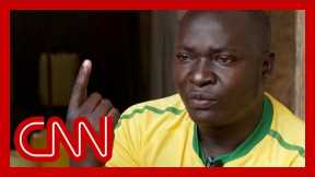 He built the World Cup stadium. Hear what he says happened to his fellow worker