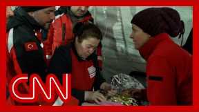 Child found alive after a week under the rubble in Turkey