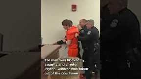 Man rushes at Buffalo grocery store mass shooter during hearing