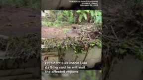 Deadly rain and landslides batter Brazil during Carnival holiday