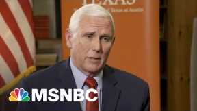 Prominent conservative lawyer shreds Pence's legal delay tactic to duck DOJ subpoena