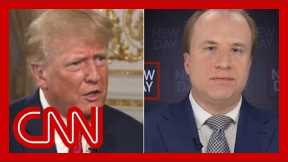 Attorney says Trump couldn't declassify docs by 'thinking about it'