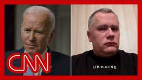 'Makes no sense': Ukrainian official responds to Biden