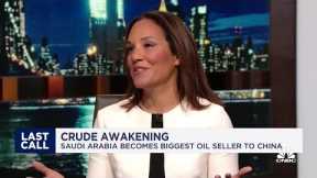 Saudi Arabia fighting with Russia to become top oil supplier to China, says Helima Croft
