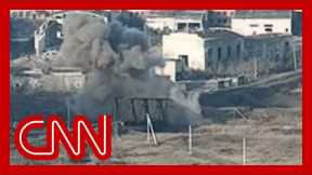 Video shows critical Bakhmut supply bridge destroyed by Russian forces