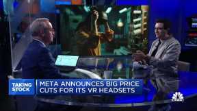 Meta announces big price cuts for VR headsets