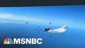 U.S. releases video showing Russian fighter jet intercepting American drone over Black Sea