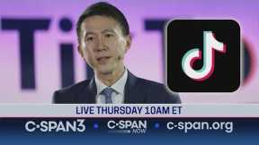 TikTok CEO Shou Zi Chew testifies before Congress