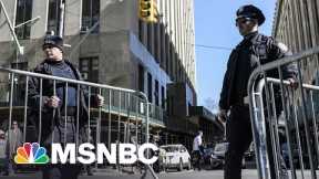New York City increases security ahead of Trump arraignment