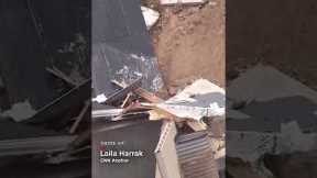 Houses slide off cliff in Utah