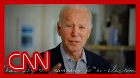 See how Biden announced he's running for president again