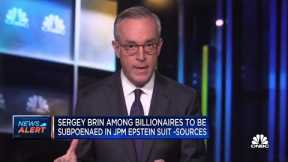 Google founder Sergey Brin and three others to get subpoenas in JPMorgan Epstein lawsuit