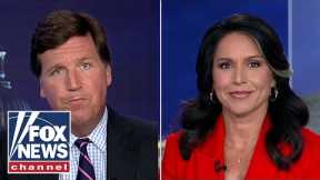 Tulsi warns Tucker how taxes could fund puberty blockers on military bases