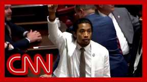 See the moment after state Democratic Rep. Justin Jones was expelled