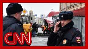 Video shows moment of deadly explosion at Russian cafe