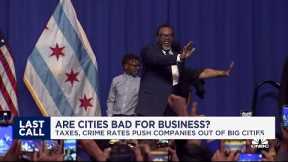 Can Chicago be saved? Taxes and crime rates push companies out of city