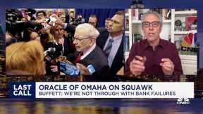Warren Buffett says bank depositors haven't had a crisis