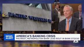 Not surprising market is 'speculating on what's next', says Guggenheim's Schwartz on banking rout