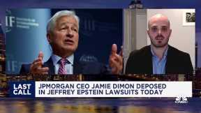 JPMorgan CEO Jamie Dimon deposed in Jeffrey Epstein lawsuits
