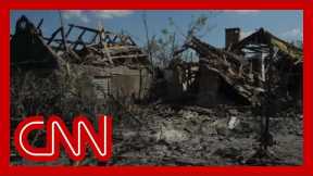 Videos show immense destruction in Bakhmut as Ukraine and Russia fight for control