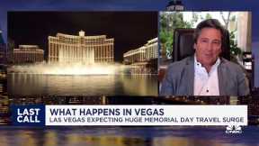 MGM Resorts CEO Bill Hornbuckle on Las Vegas expecting huge memorial day travel surge