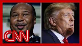 Roy Wood Jr. calls Trump the 'king of scandals' in speech