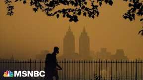 Wildfire smoke grounds flights out of NYC