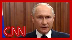 Putin speaks out after Wagner revolt