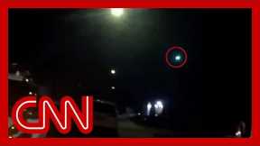 Police respond to report of ‘10-foot creature’ in yard after green flash in sky