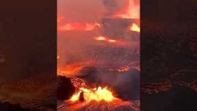 Lava spews from Hawaii's Kilauea volcano