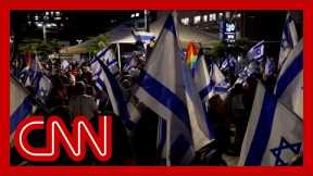 Fresh protests in Israel as Netanyahu defends controversial law