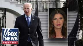 Biden can barely get through a sentence: Kristi Noem