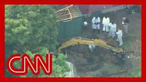 Police dig up backyard of Gilgo Beach serial killer suspect’s home