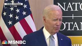 President Biden: Adding Finland, Sweden to NATO is a historic moment