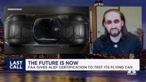 Alef CEO Jim Dukhovny talks FAA's approval of Alef's flying car