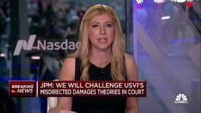JPMorgan says it will challenge the U.S. Virgin Island's 'misdirected' damages theories in court