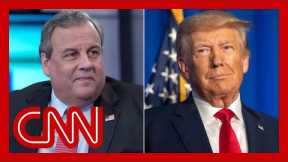 Christie responds to Trump fundraising boost amid legal battles