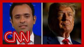 Trump is facing new charges. Would Ramaswamy still pardon him if president?