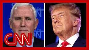 Pence responds to Trump's warning about potential January 6 charges